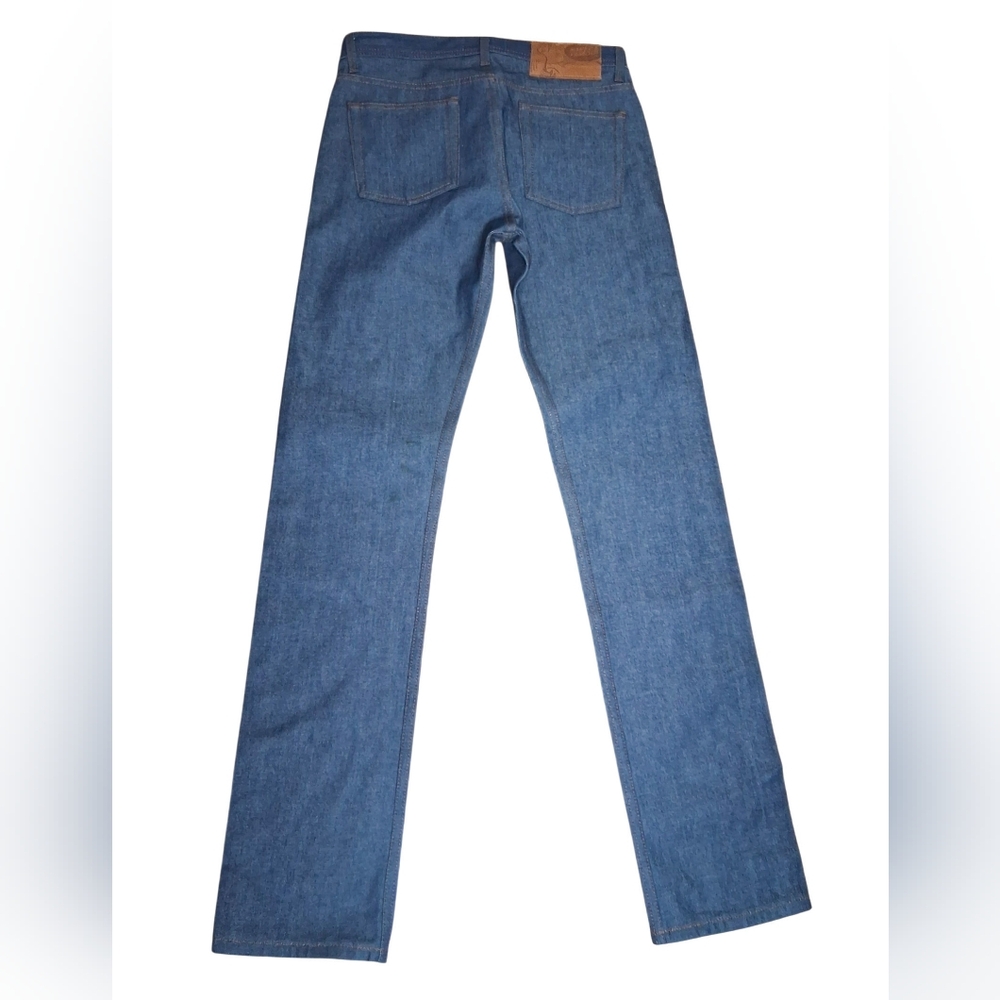 Naked & Famous Weird Guy Natural Indigo Selvedge Jeans Men’s Size 31 Raw Denim